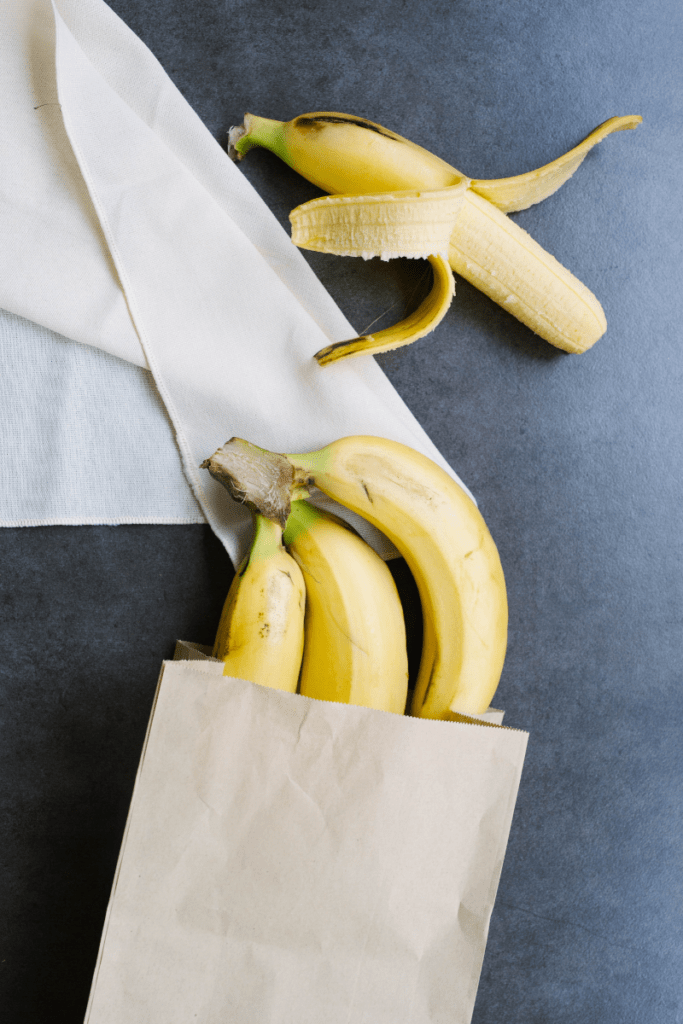 Bananas contain tons of potassium, a natural way to replenish electrolytes