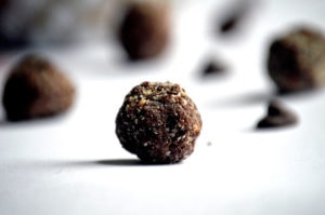 Chocolate Almond Energy Bites are the perfect pre-workout sweet snack