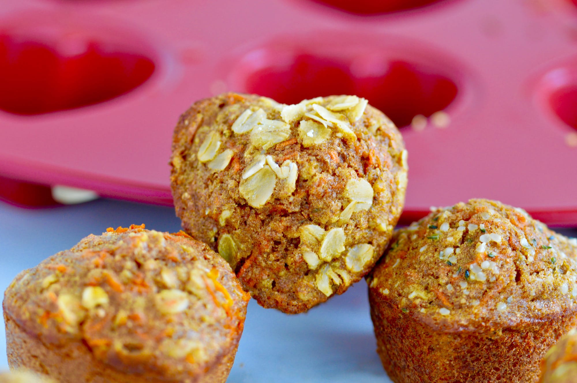 Healthy Carrot Cake Muffins Whole Wheat Muffins