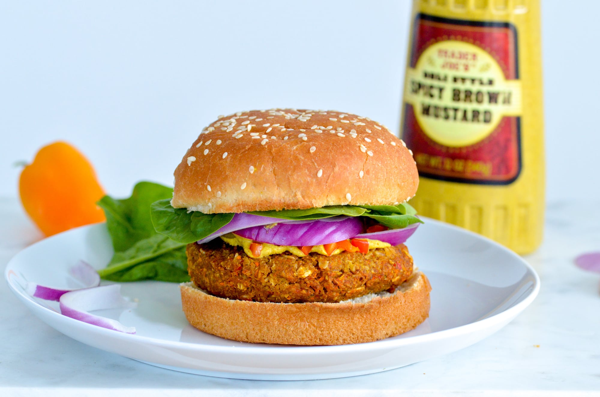 Smoky Tempeh Burger Recipe 20Minute High Protein Vegan Dinner