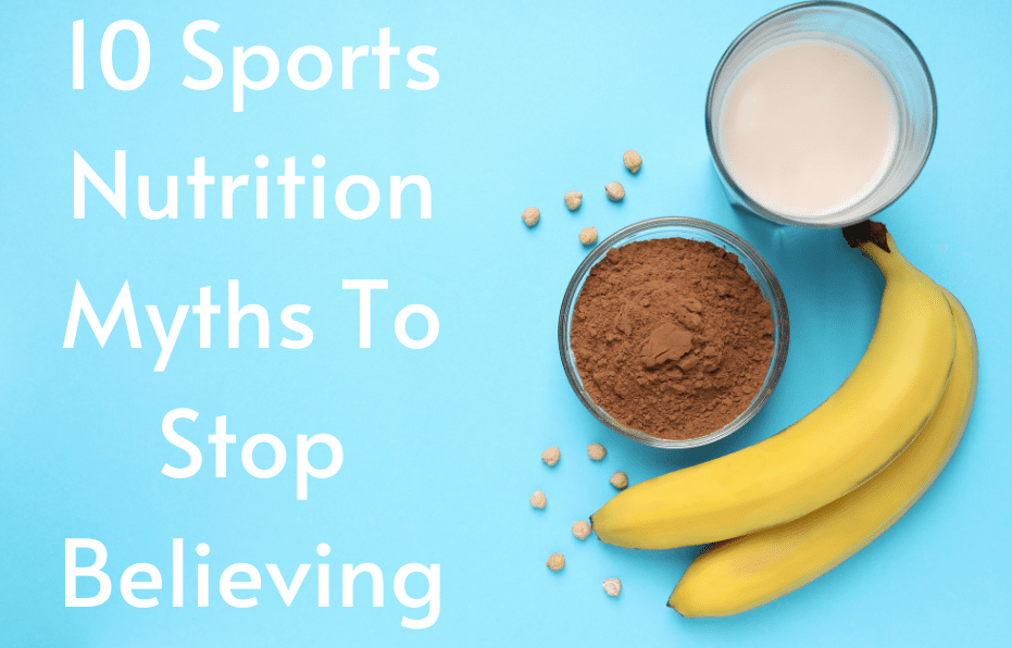 Debunking sports dietary misconceptions