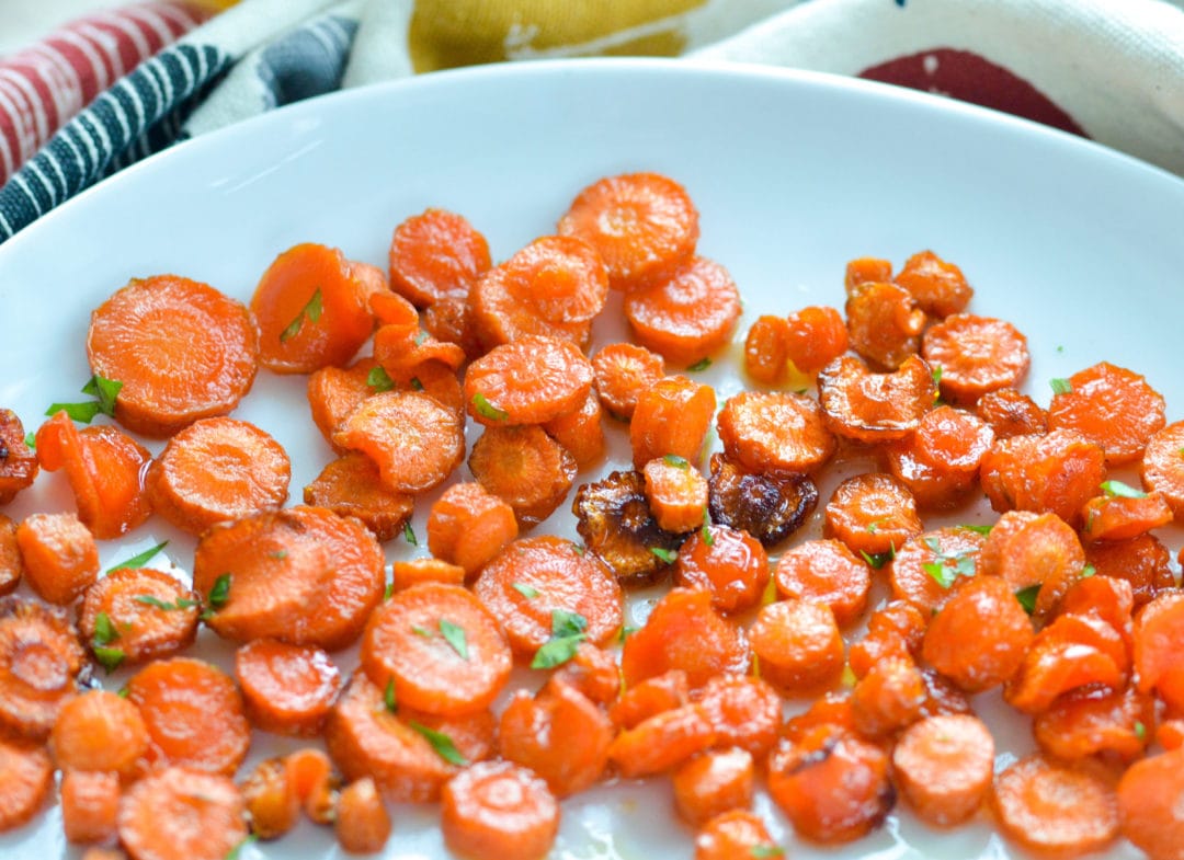 Honey Roasted Carrot Recipe Vegetarian Side Dish for Picky Eaters