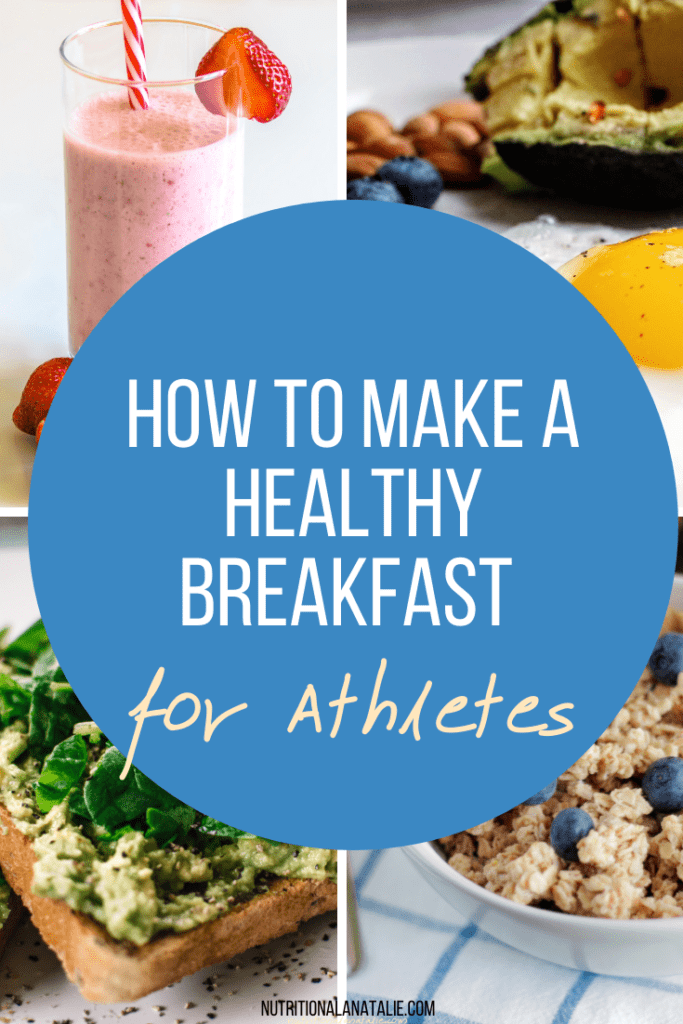 These 10 tips for a healthy athlete breakfast will help you jumpstart your energy levels and perform at your best. And more than 10 fueling recipe options. #healthybreakfast #breakfast #runnernutrition