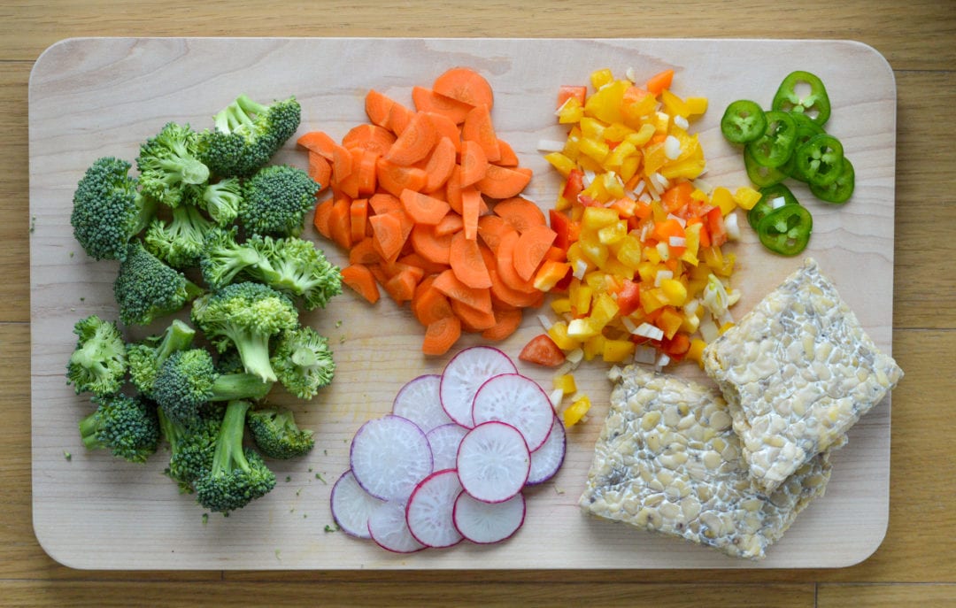 Vegan Tempeh Stir-Fry with Broccoli & Hoisin Sauce | Greenletes