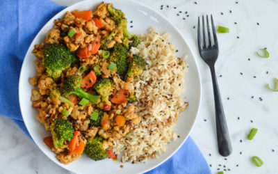 Tempeh Stir-Fry with Broccoli & Hoisin Sauce