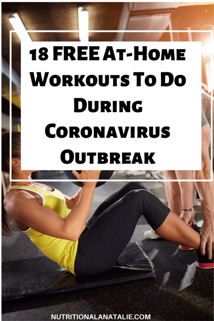 at-home workouts for during coronavirus outbreak