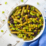mixed bean salad with asian style dressing
