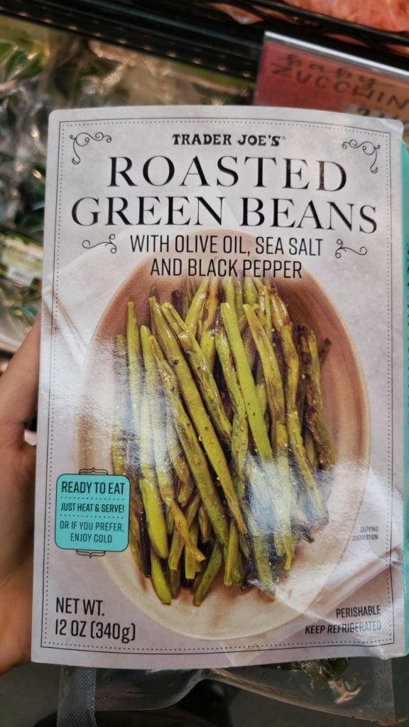 Roasted green beans trader joes
