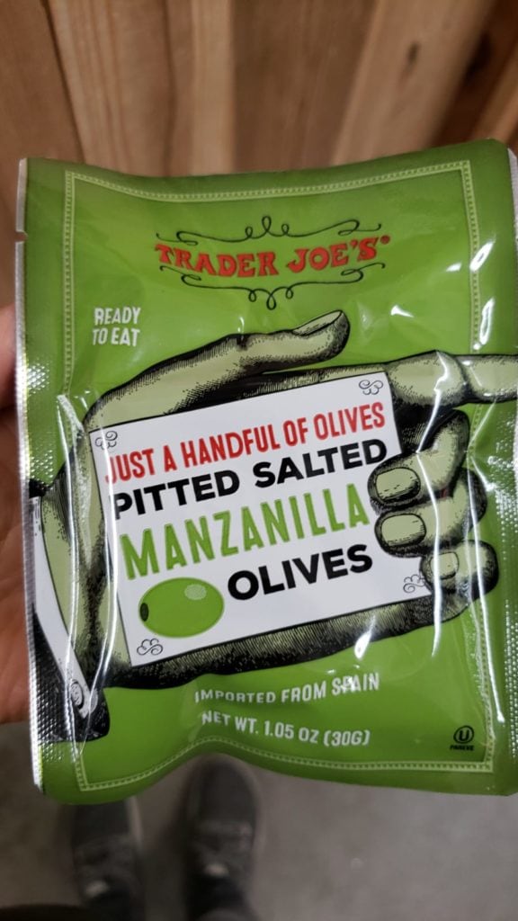 just a handful of olives trader joes