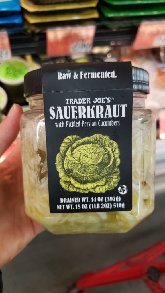 sauerkraut trader joes